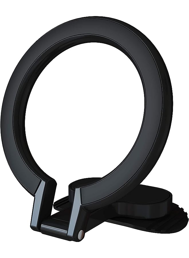 BLUE OCEAN Car Phone Holder Foldable Dashboard Cell Phone Car Mount 360 Rotation Phone Magnet Holder Car Aluminum Compatible for Magsafe car mount iPhone 14 13 12 series (MODEL B - 360º MAG SAFE)  - Image 1