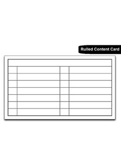 1InTheOffice Index Card Case 3X5 Index Card Holder Assorted Colors Holds 100 3X5 Cards (6 Pack)  - Image 4