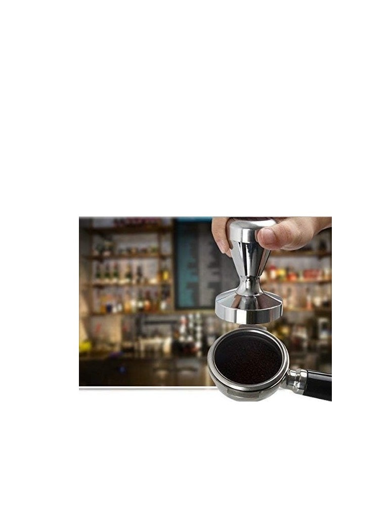 AMBERJACK 53 mm coffee Tamper, Coffee Machine Stainless Steel Base and Handle Heavy Duty Solid  Coffee Bean Tamper  - Image 4