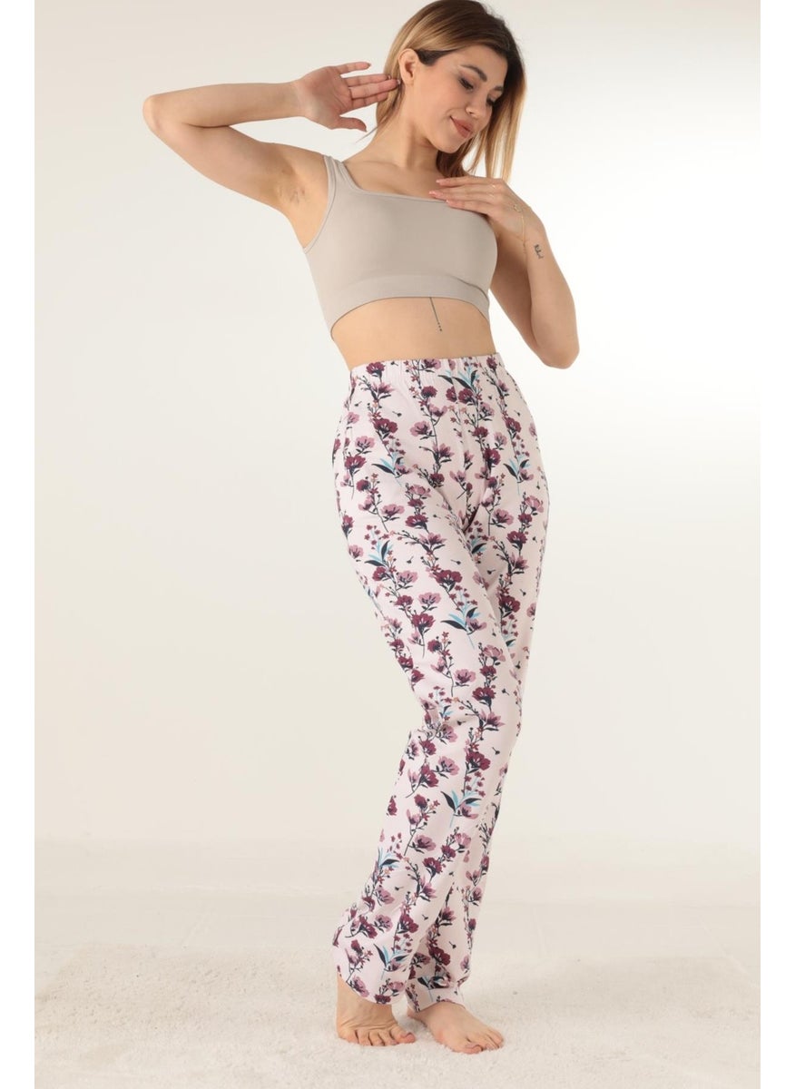 DoReMi Women's Floral Patterned Pajama Bottoms  - Image 4