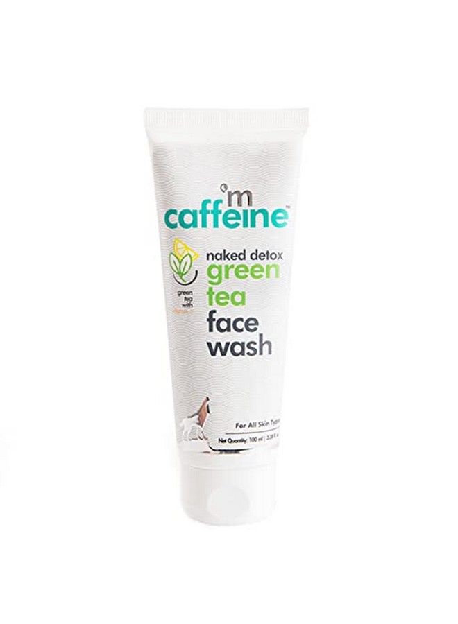 MCaffeine Vitamin C Green Tea Face Wash With Hyaluronic Acid For Dull & Dry Skin ; Face Cleanser For Women & Men ; Removes Dirt & Impurities ; Paraben & Sulphate Free (100 Ml)  - Image 2