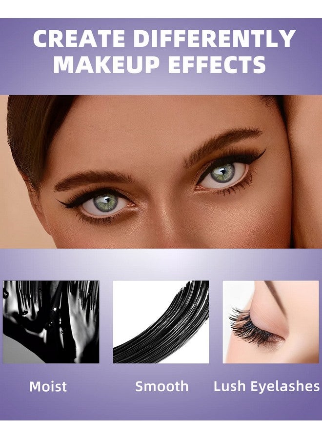 LYSdefeu 5D Color Liquid Mascara Volume And Lengthblue Waterproof Smudgeproof Colored Mascara For Eyelashes, Best Volumizing Lengthening Curling Eye Lashes, Cosplay Party Stage Use,Makeup Gift For Women Girl - Image 5