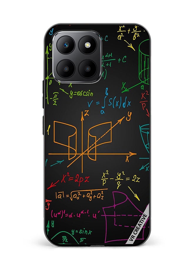VR CREATIVE Protective Case Cover For Honor 70 Lite Maths Formula Design Multicolour - Image 1