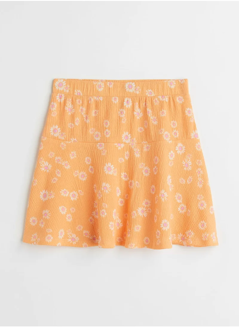 H&M Kids Printed Jersey Midi Skirt