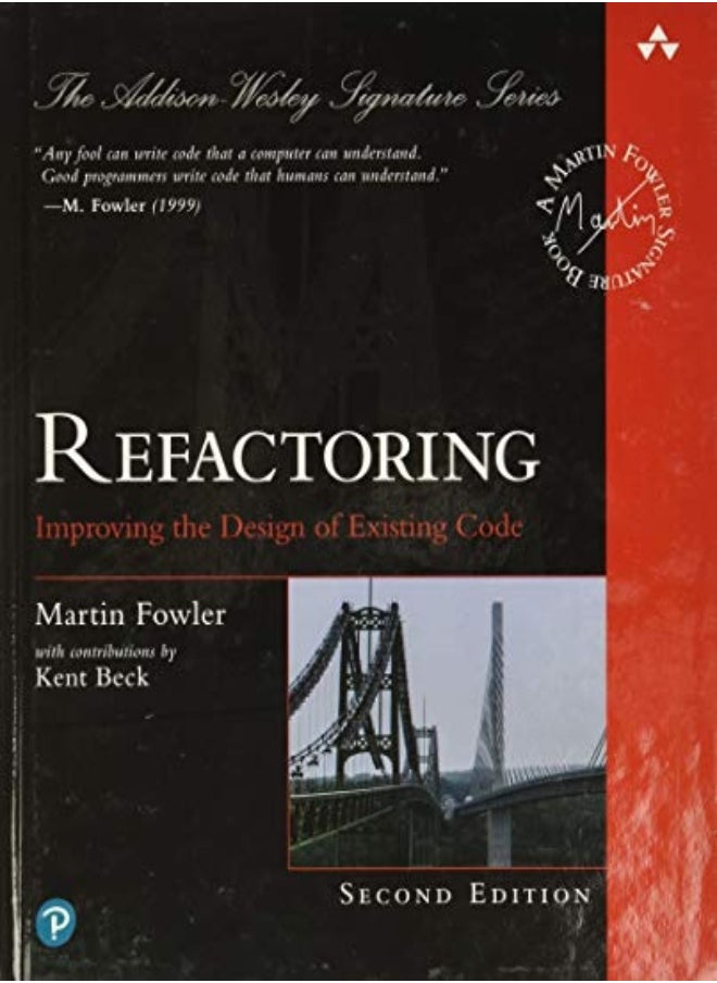 Refactoring: Improving the Design of Existing Code - pzsku/ZEA2364C7EA6F53C101FDZ/45/_/1729501407/e4fde584-0ef5-48d9-ac03-54fe01cc58b2