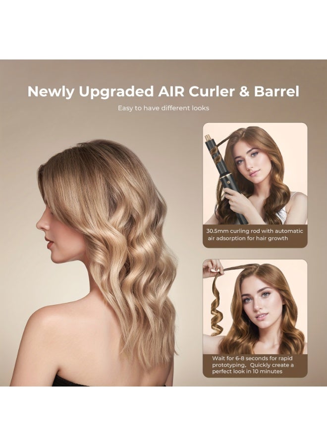 general 5-in-1 Hair Dryer Brush Styler 60, 000 RPM Ionic Volumizer with Auto Curler - Image 2