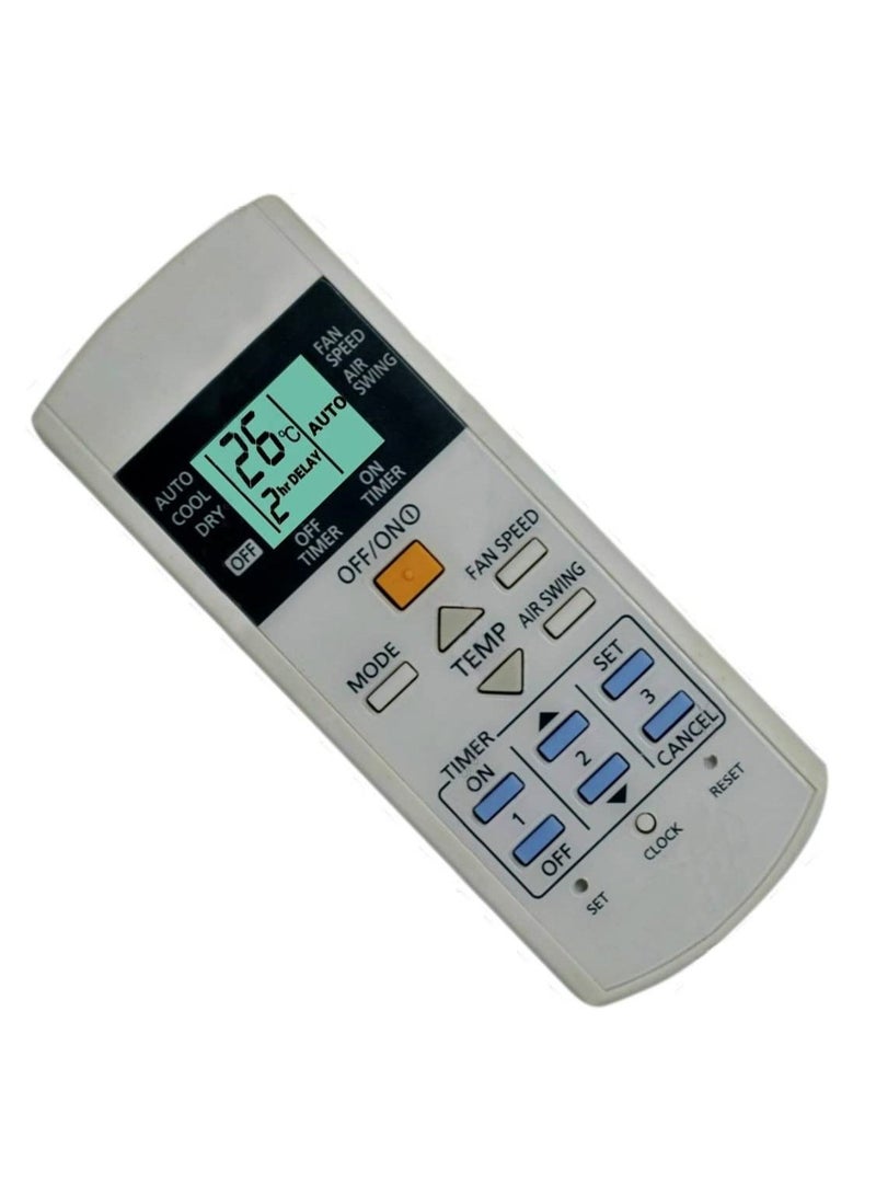 Air Conditioner Remote Control Compatible With Panasonic A75C3058 A75C3068 A75C2988 A75C3298 Replacement Accessories Parts
