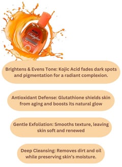 RDL Pharmaceutical Laboratories, Inc. Babyface facial cleanser Kojic+glutathion  250ml  - Image 2