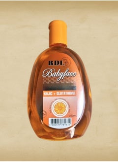 RDL Pharmaceutical Laboratories, Inc. Babyface facial cleanser Kojic+glutathion  250ml  - Image 3