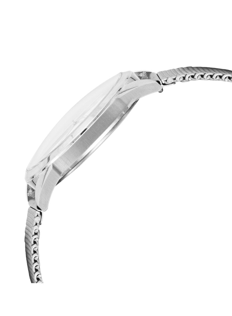 بلايد BLADE Retro SS-Futbol White 3697G2SWS SS Case & Band 3-Hands Unisex Watch - Image 3