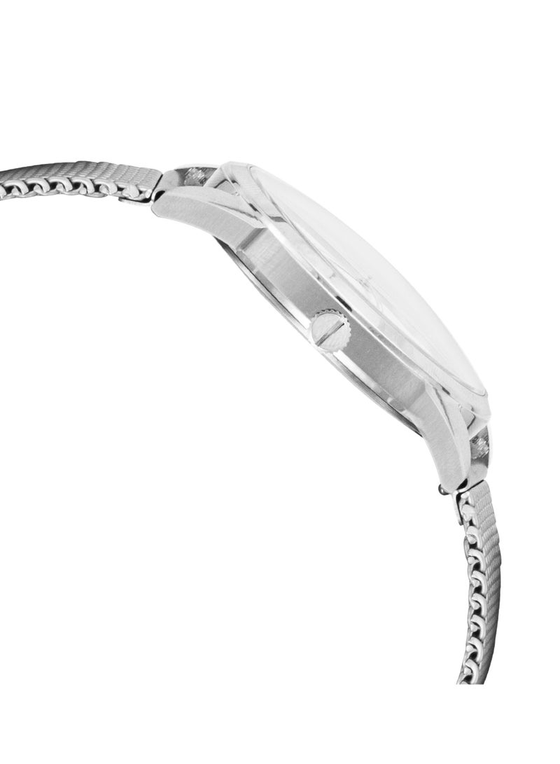 بلايد BLADE Retro SS-Futbol White 3697G2SWS SS Case & Band 3-Hands Unisex Watch - Image 2