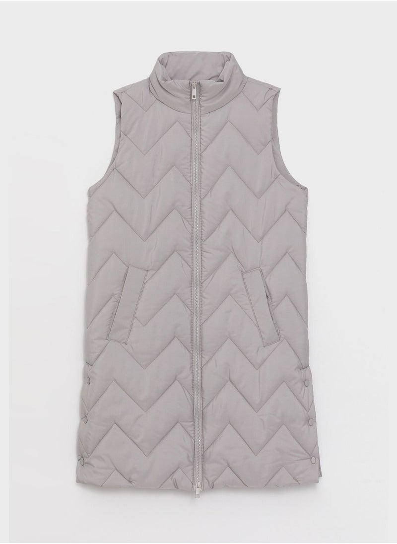 LC WAIKIKI - Pocket Detail Turtle Neck Vest - Image 1