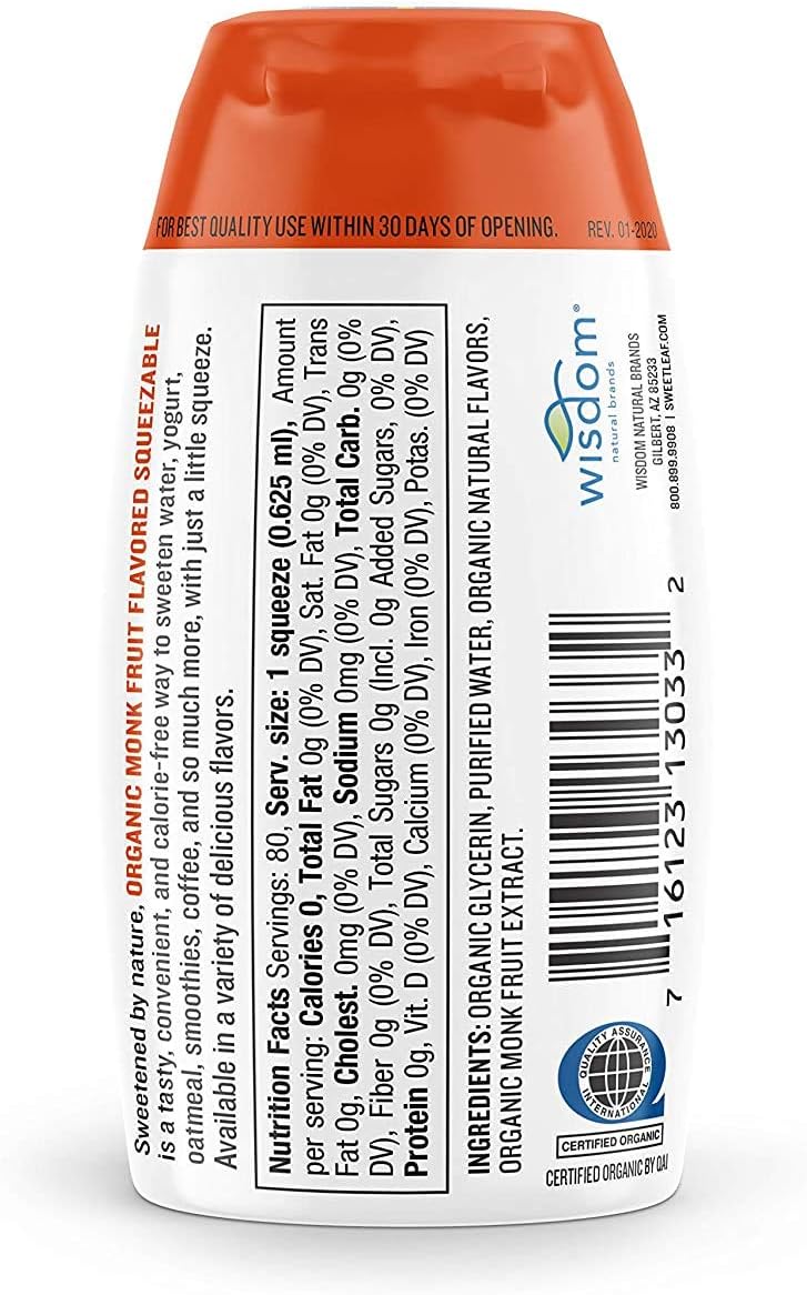 SweetLeaf Organic Monk Fruit Sweetener - Sugar Free Liquid Sweetener with Caramel Macchiato, English Toffee, and French Vanilla Flavors (Pack of 3, 1.7 Fl Oz Each) - Image 2