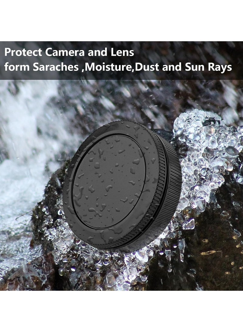 RF Mount Rear Lens Cap and Body Cap Cover for Canon RF Lens Cap,RF Mount Back Cap,RF Cap for Canon EOS R50 R100 R10 R8 R7 R6 R6 II R5 R5C R5 III R3 RP - Image 4