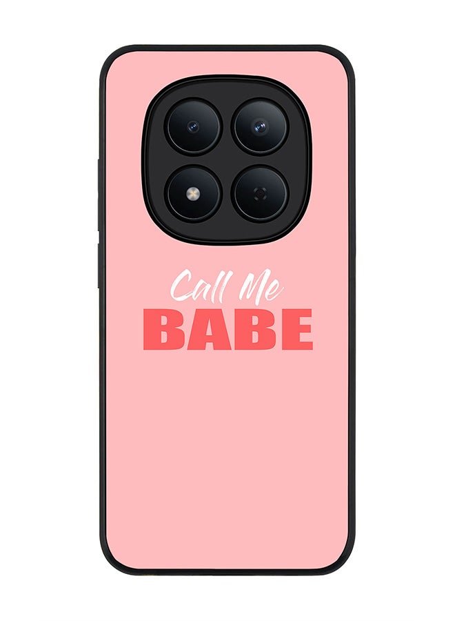 For Xiaomi Redmi Note 15 Pro 5G Case,Slim fit Camera Protection, Shockproof Thin Phone cover  - Call me babe
