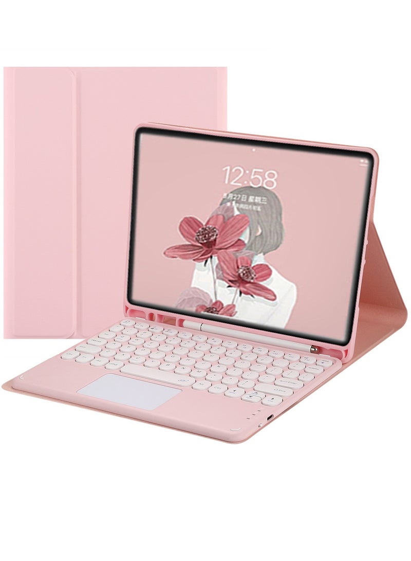 General Arabic and English Keyboard Case Compatible with Samsung Galaxy Tab S10 Ultra 14.6 Inch 2024, with Detachable Touch Keyboard, Mouse and Protective Case with Pen Slot  - Image 2