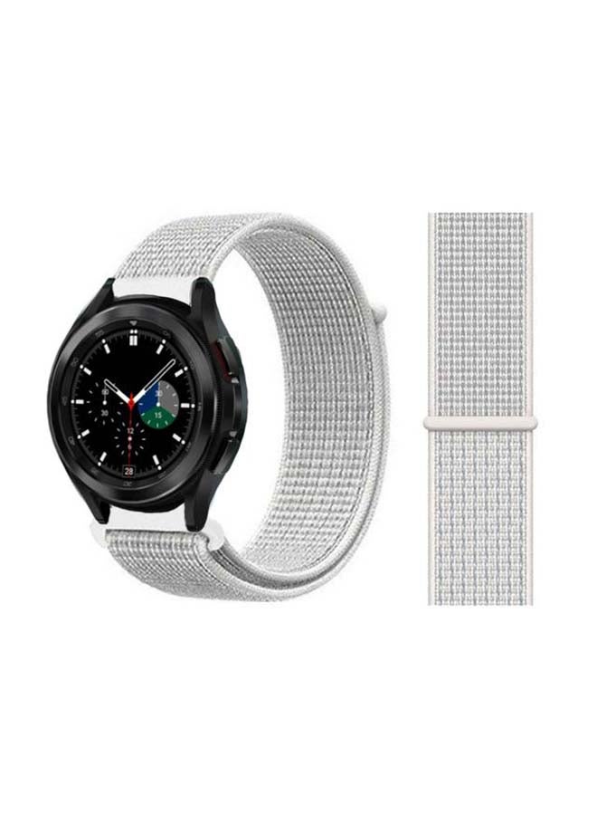 بيرفيي سوار بديل لساعة سامسونج جالاكسي 4. أبيض ساميت - Image 1