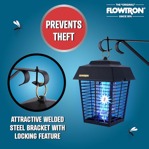 Flowtron SB-300 Security Wall Bracket for Bug Zappers | Hang Potted Plants in Your Garden | Durable Bracket with Locking Mechanism | Metal Sturdy Frame - Image 2