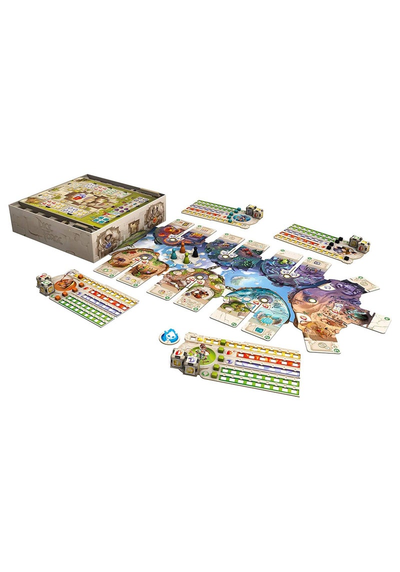 Libellud لعبة النرد فورج - خصص مصيرك، واهزم الآلهة! لعبة استراتيجية لصنع النرد، لعبة عائلية ممتعة للأطفال والبالغين، للأعمار 10 وما فوق، 2-4 لاعبين، مدة اللعب 45 دقيقة، من صنع ليبيلود - Image 4