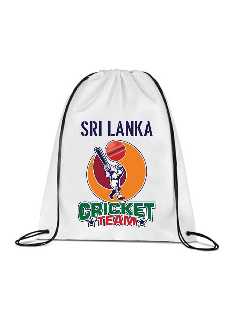 Sri Lanka Sports Fans Combo Pack - Pack of 3 - Drawstring Bag, Hand Flag and Cap - Sri Lanka Sports Enthusiasts Combo Pack - Ideal for Sports Matches and Events - Image 3