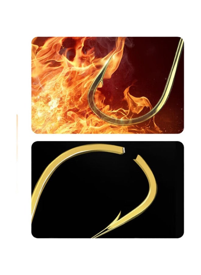 Simago Short Line Double Hook High Sensitivity Leisure Wild Fishing Crucian Carp Hook, Sea Bream Hook With Barbs, 1/2# Line 0.4/0.6 - Image 3