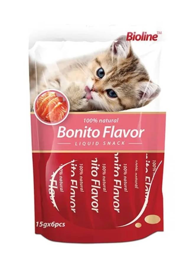 Bioline Cat Treats Bonito 15g x 6pcs