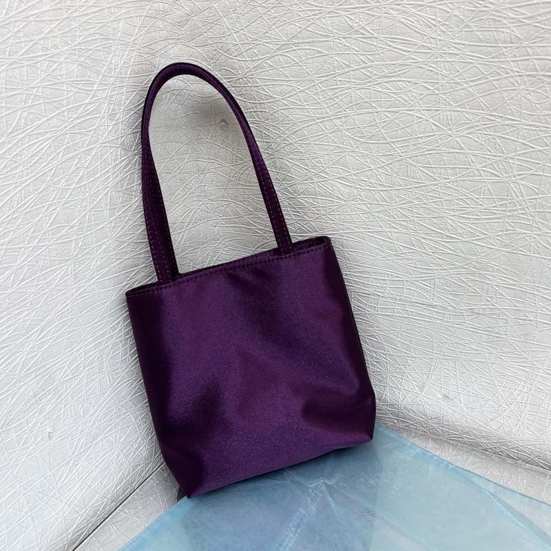 Vintage Checkered Patchwork Mini Shoulder Bag - Image 5