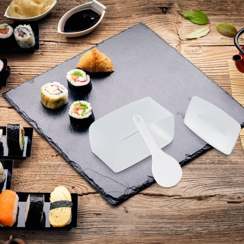 2 Sets Home DIY Rice Moulds DIY Sushi Maker Kitchen Utensils - Image 3