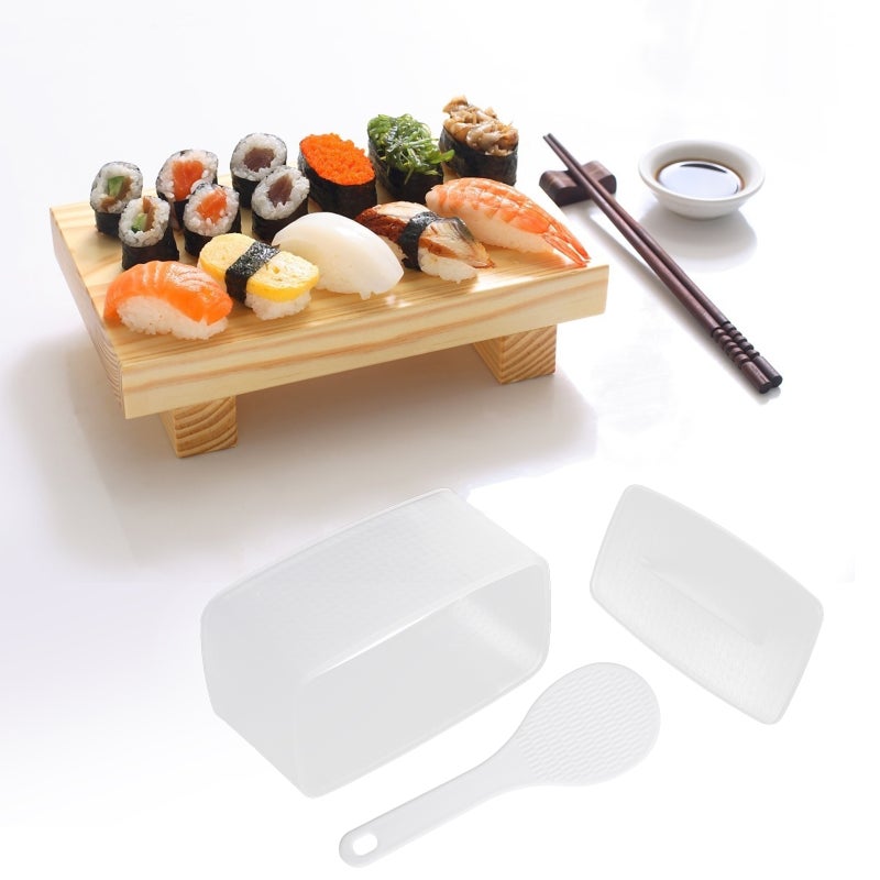 2 Sets Home DIY Rice Moulds DIY Sushi Maker Kitchen Utensils - Image 2