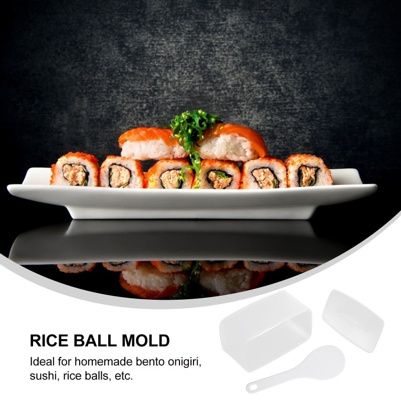 2 Sets Home DIY Rice Moulds DIY Sushi Maker Kitchen Utensils - Image 4