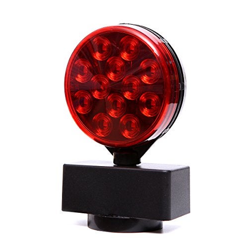 CZC AUTO 12V LED Magnetic Towing Light Kit for Boat Trailer RV Truck - Magnetic Strength 55 Pounds - Image 4