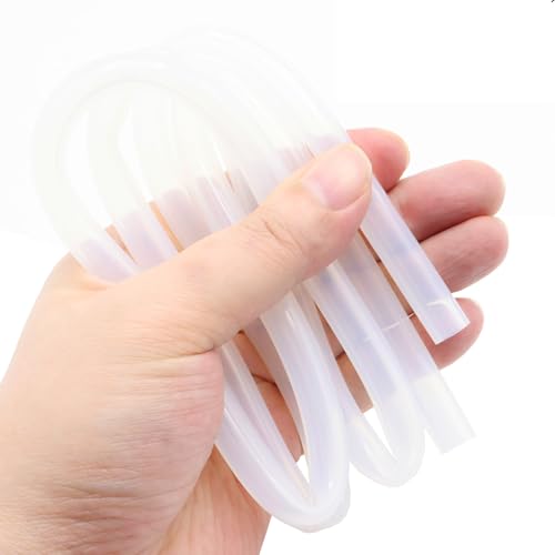 QJZXUEZHEN Silicone Tube 1/4"(6mm) ID x 3/8"(10mm) OD Clear Flexible Silicone Rubber Tubing Water Air Hose Pipe Transparent (3.3ft / 1m；6 x 10mm) - Image 4