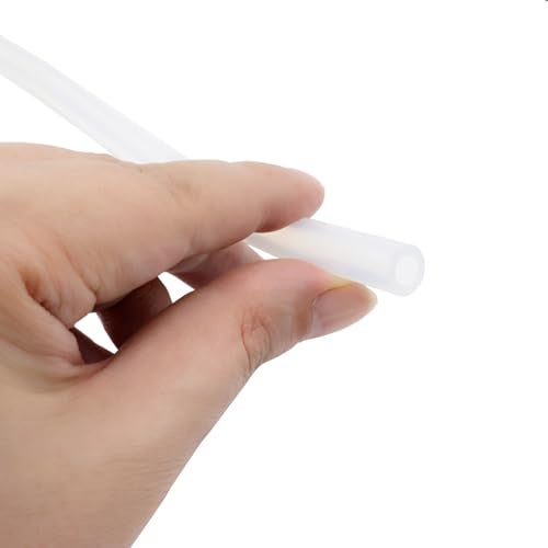 QJZXUEZHEN Silicone Tube 1/4"(6mm) ID x 3/8"(10mm) OD Clear Flexible Silicone Rubber Tubing Water Air Hose Pipe Transparent (3.3ft / 1m；6 x 10mm) - Image 3