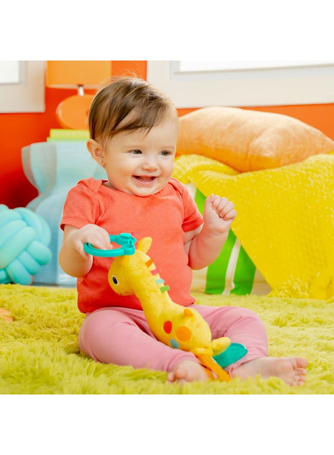 Bright Starts  Safari Soother  Rattle  And Teether Toy - Image 4