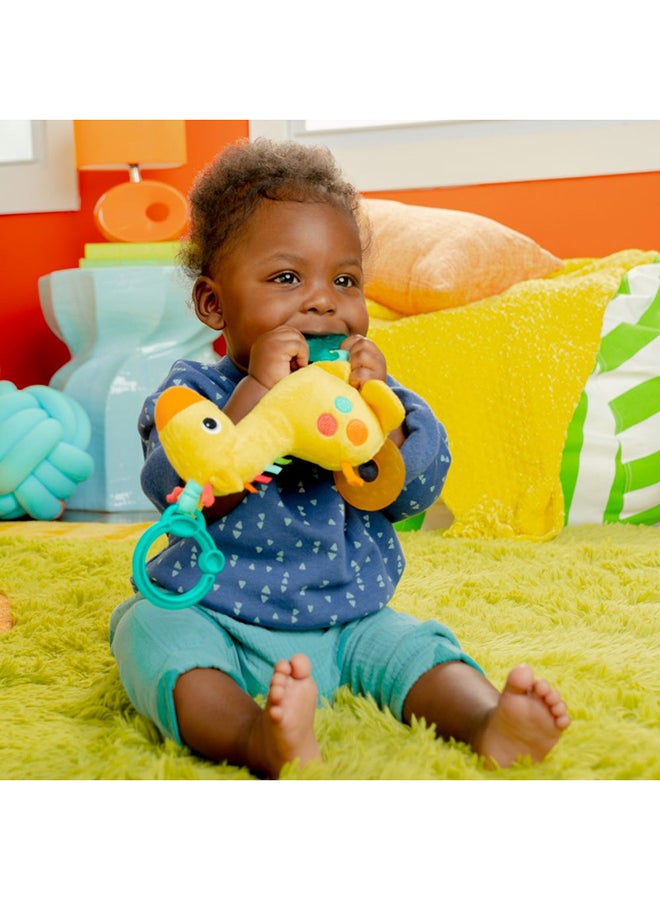 Bright Starts  Safari Soother  Rattle  And Teether Toy - Image 3