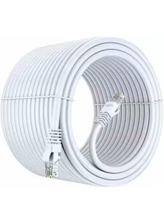 3G+ Cat6E UTP Patch Cable – 23AWG Solid Copper, 100m, Grey, High-Speed Enhanced Ethernet LAN Cable, UKAS URS ETL Certified, Durable Networking Cable for Data Transfer & Internet - Image 3