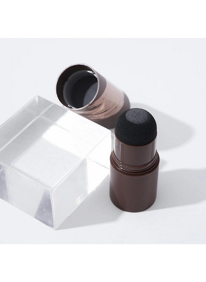 Crizer Natural Hairline 1PCS Powder Stick With 2PCS Draw Eyebrows Hair Shadow Root Touch Up Powder, Waterproof Hair Shading Sponge Pen Hair Filler Powder for Cover Hair Touch-Up, Thin Hair - Image 2