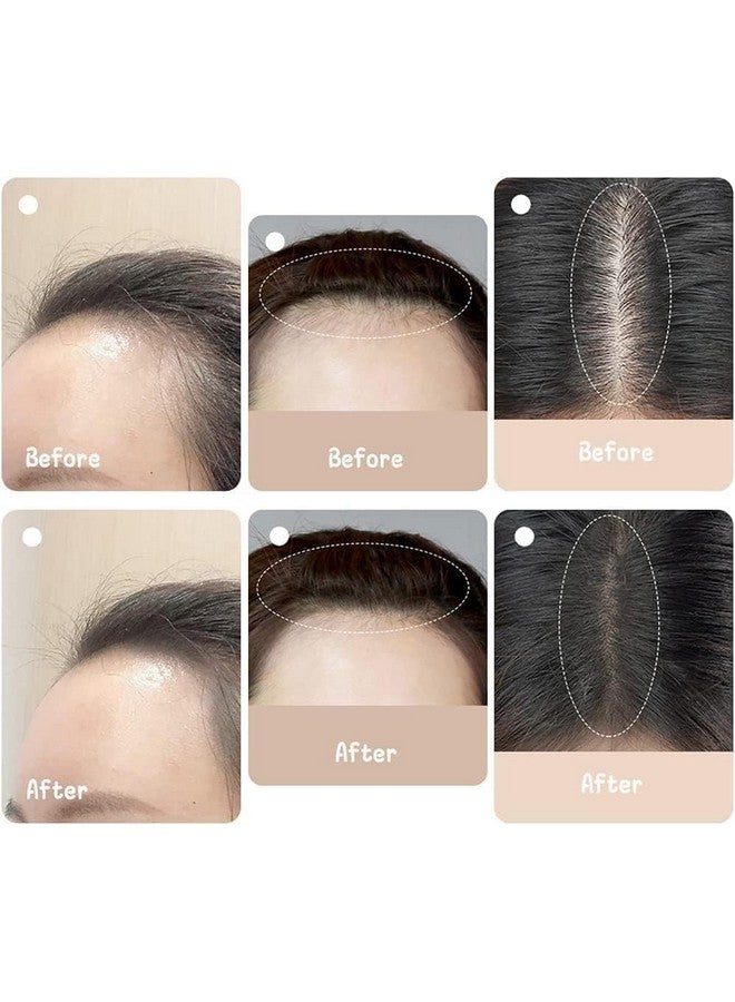 Crizer Natural Hairline 1PCS Powder Stick With 2PCS Draw Eyebrows Hair Shadow Root Touch Up Powder, Waterproof Hair Shading Sponge Pen Hair Filler Powder for Cover Hair Touch-Up, Thin Hair - Image 3