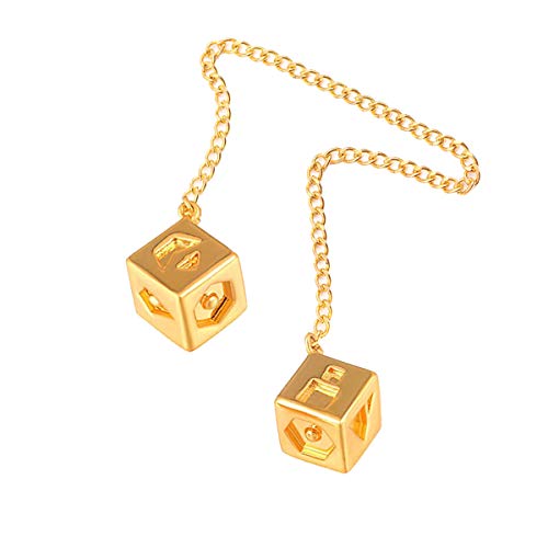 WOERDA Han Solo Dice Lucky Charms Jewelry for Hansolo Cosplay Costumes Replica Accessories - Image 1