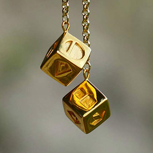 WOERDA Han Solo Dice Lucky Charms Jewelry for Hansolo Cosplay Costumes Replica Accessories - Image 3