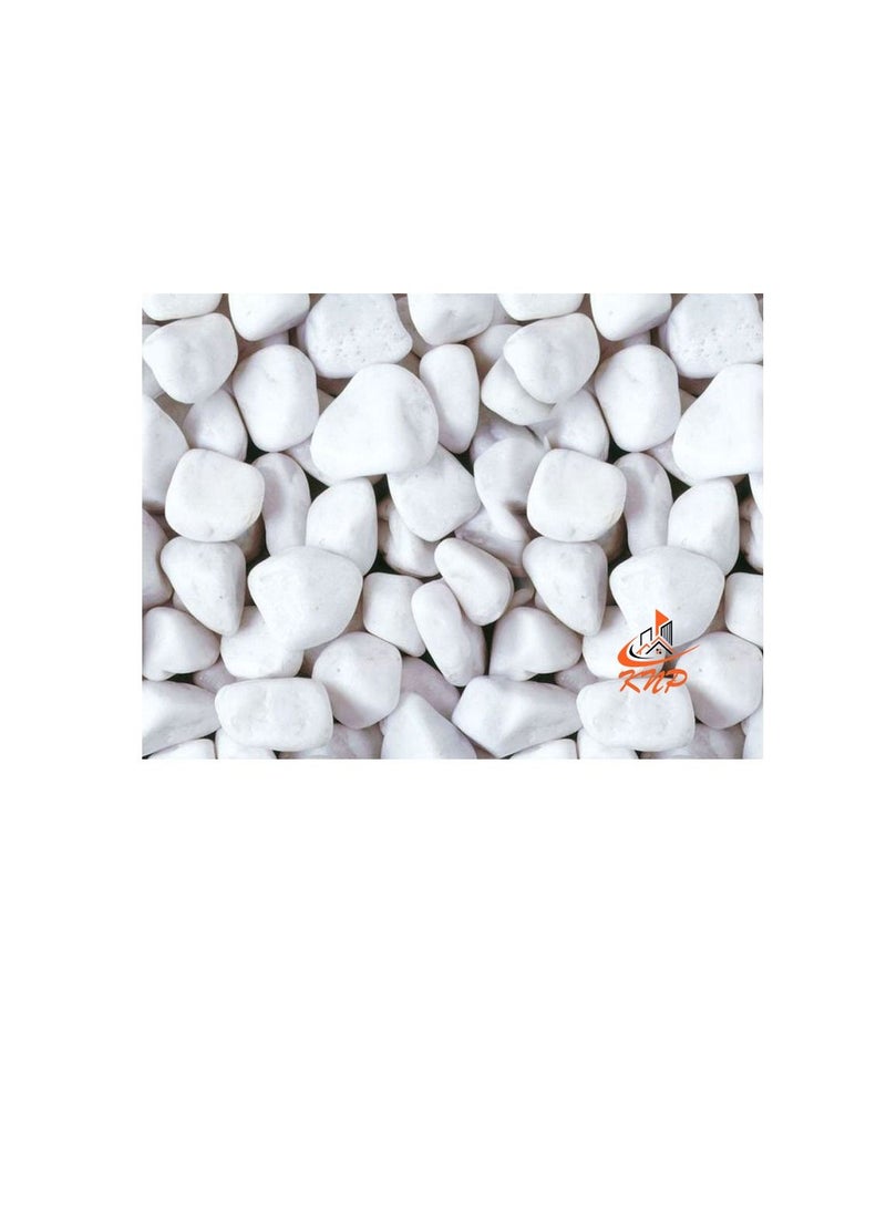 KNP Snow White Pebbles 20KG Bag 3-4 cm - Image 2