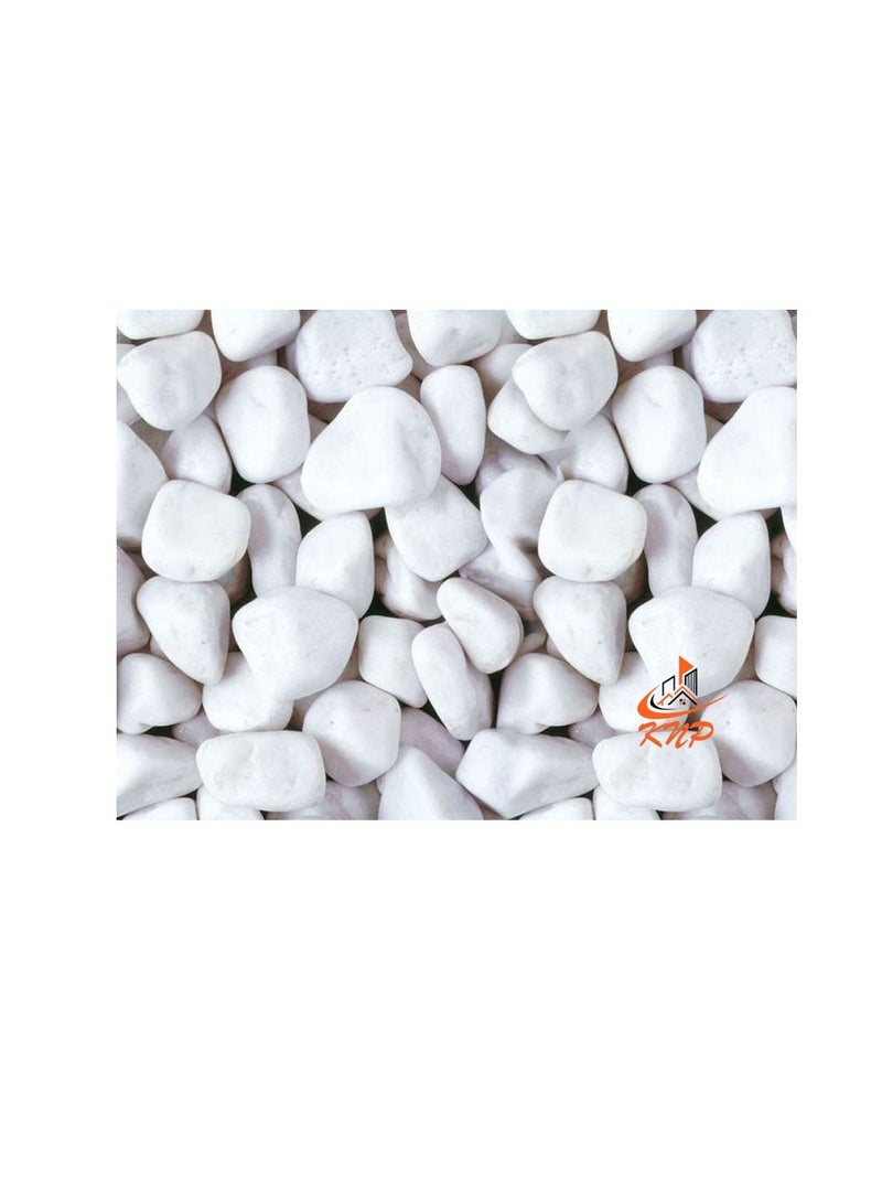 KNP Snow White Pebbles 20KG Bag 3-4 cm - Image 3