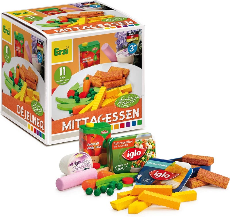 Erzi Wooden Toy Set - Supermarket Food Assortment for Kids - Image 1
