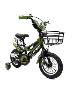 RALLY BICYCLE RALLY BICYCLE, Kids Bike, 12-P1390, 12 inches for 2 to 4 Years old Kids with training wheel, Water bottle, Bell, and Basket, Chain cover  - Image 3