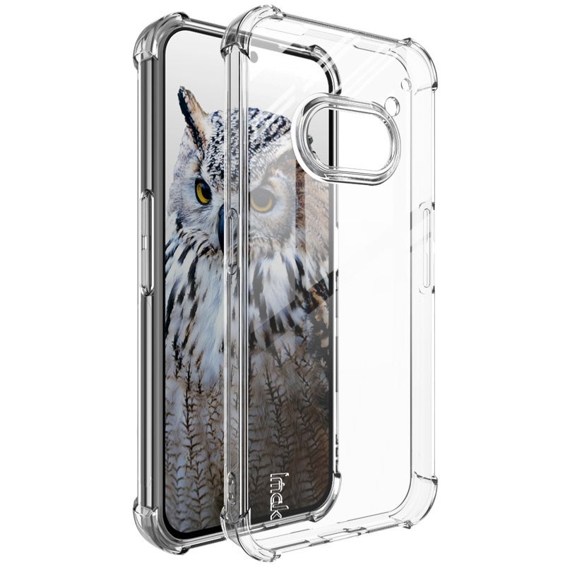 HuHa Case Cover For Nothing Phone 2a 5G / 2a Plus imak Shockproof Airbag TPU Phone Case(Transparent) - Image 1