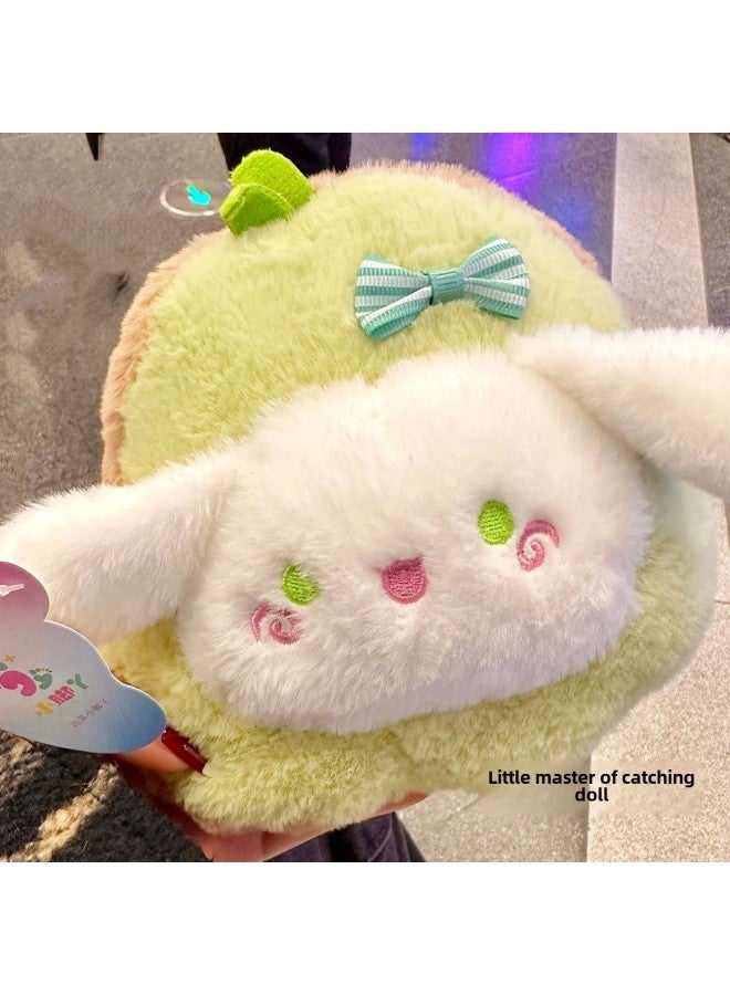 Cute Plush 8-inch Doll Machine Plush Toy Doll Flow Catch Doll Wedding Throw Gift Doll-Color:Pink Bear-Height:25cm - Image 4