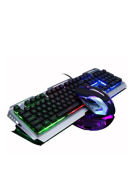 Voice-activated Notebook Desktop RGB Wired Gaming Mechanical Keyboard