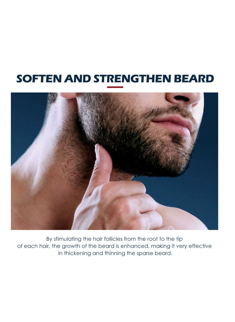 EELHOE Beard Enhance Oil for Strengthen beard roots,Moisturize Beards and Make Beards Thicker  - Image 3