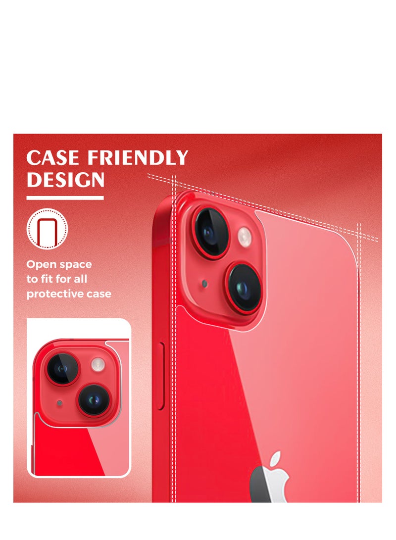 【3 Pack】  Screen Protector for iPhone 14 Plus, iPhone 14 Plus Front and Back Screen Protector,iPhone 14 Plus Camera Protector Anti-Fingerprint/Scratch for iPhone 14 Plus (6.7 inch) - Image 5