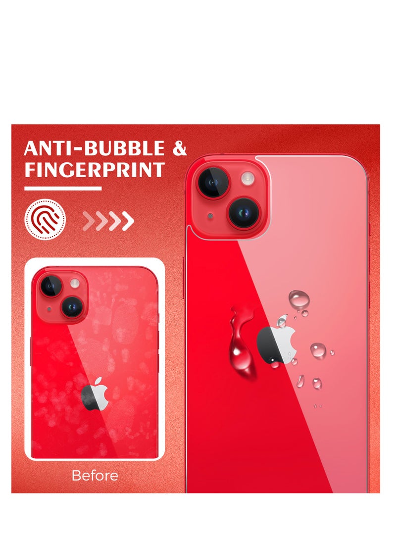 【3 Pack】  Screen Protector for iPhone 14 Plus, iPhone 14 Plus Front and Back Screen Protector,iPhone 14 Plus Camera Protector Anti-Fingerprint/Scratch for iPhone 14 Plus (6.7 inch) - Image 3